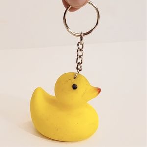 Vintage Rubber ducky Keychain